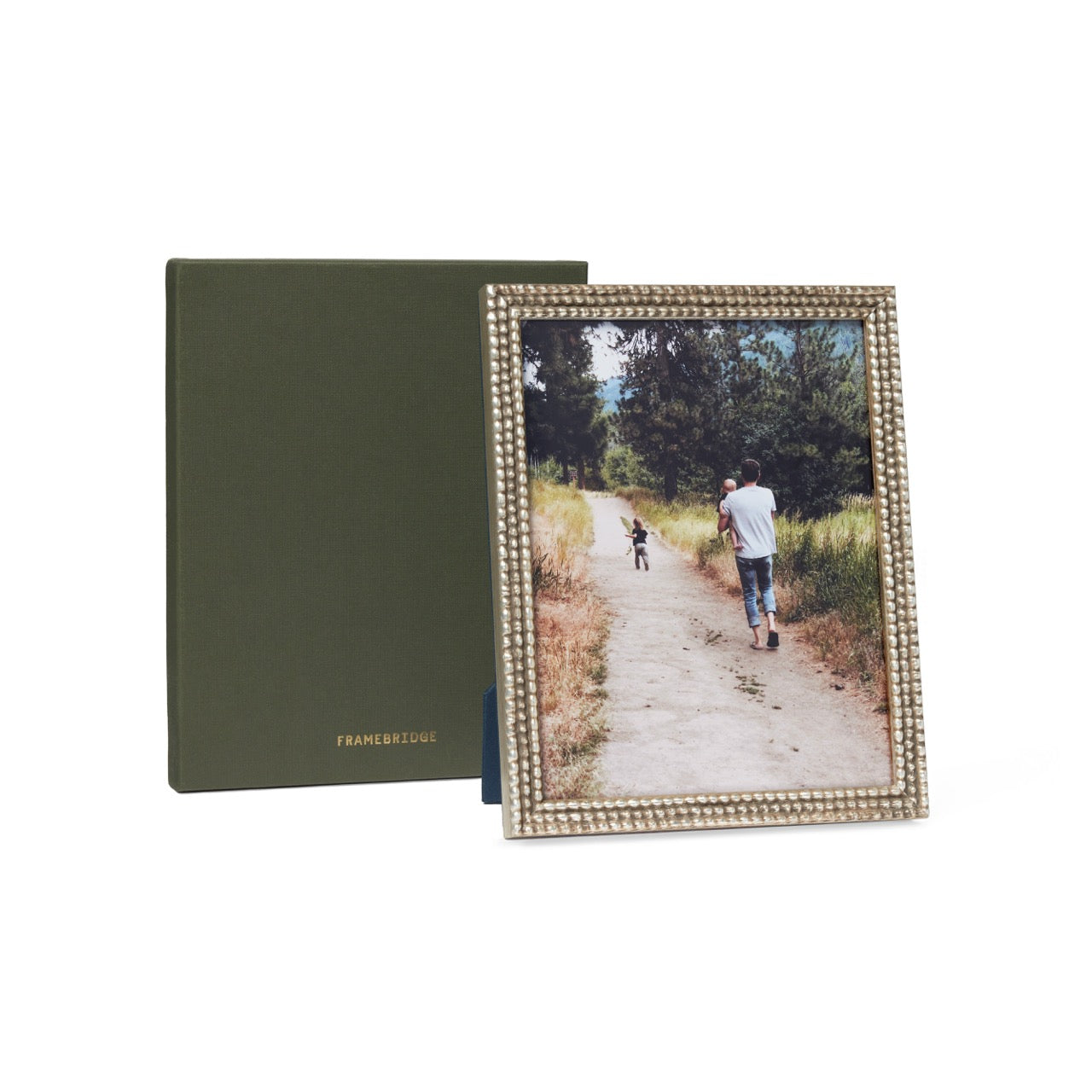 Beaded Frame Silver: 8x10 - Image 3