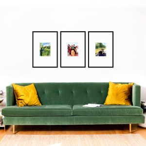 The Vertical Triptych