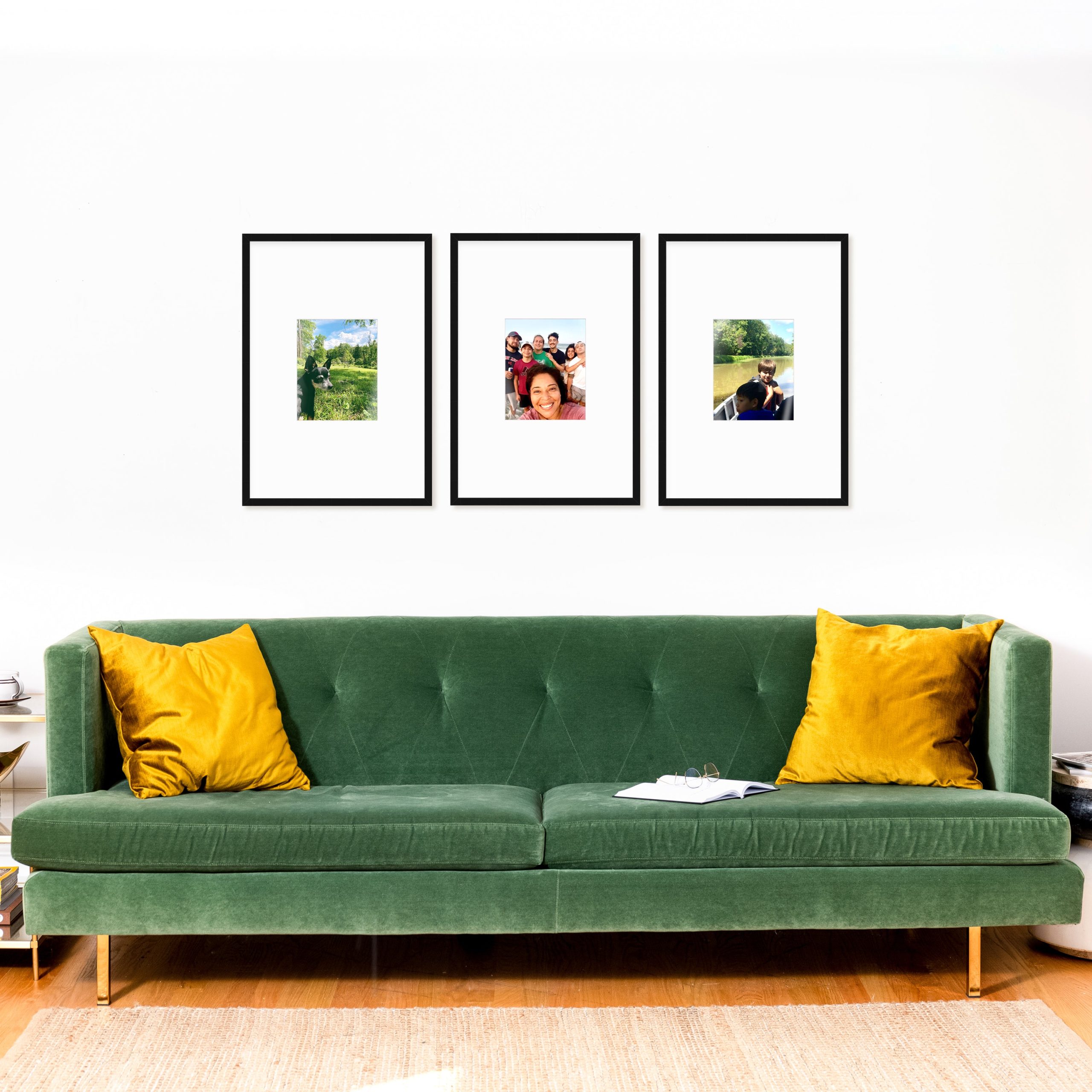 The Vertical Triptych